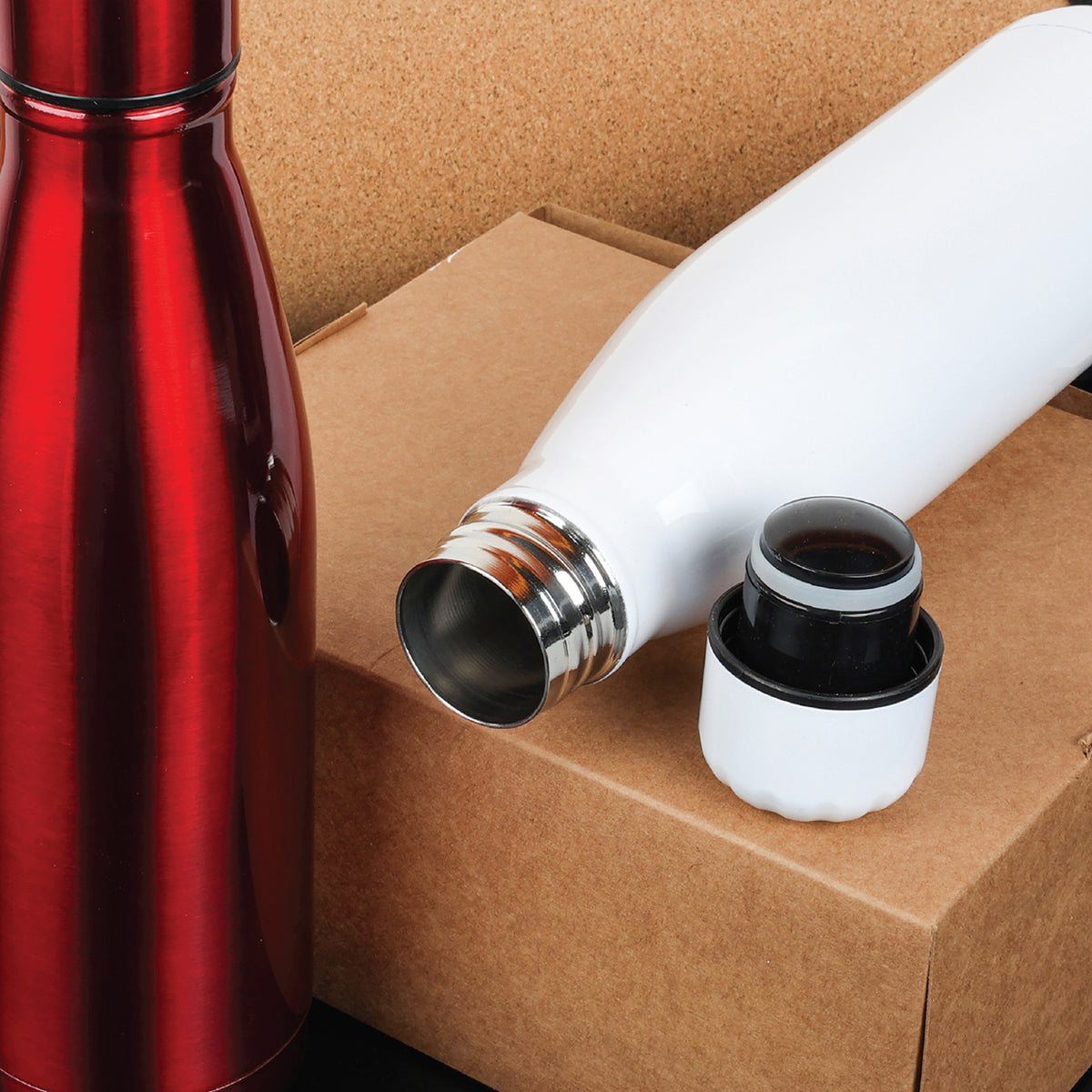 Glossy Thermal Bottle 500ml – custom branded corporate gift, Kaaf Creations UAE